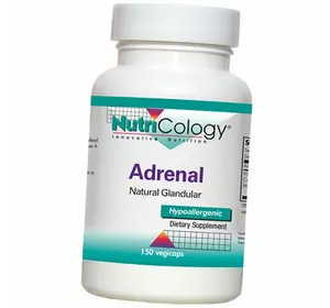 Поддержка надпочечников, Adrenal Natural Glandular, Nutricology  150вегкапс (72373012)
