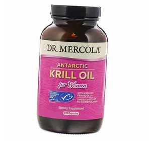 Масло криля для женщин, Antarctic Krill Oil for Women, Dr. Mercola  270капс (67387002)