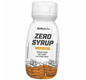 Сироп без сахара, Zero Syrup, BioTech (USA)  320мл Кленовый сироп (05084016)
