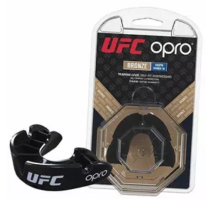 Капа Junior Bronze UFC Opro   Черный (37362018)