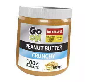 Арахисовая Паста, Peanut Butter, Go On  500г Хрустящий (05398001)