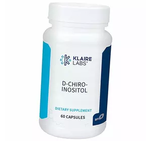Д-Хиро-Инозитол, D-Chiro-Inositol, Klaire Labs  60капс (36517013)