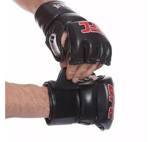 Перчатки для смешанных единоборств MMA BO-0397 FDSO  XXS Черный (37508012)