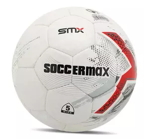 Мяч футбольный FB-4195 Soccermax  №5 Бело-красный (57569015)