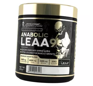 Незаменимые Аминокислоты в порошке, Anabolic LEAA9, Kevin Levrone  240г Кровавый апельсин (27056007)
