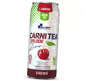 Жиросжигатель порционный, Carni-Tea Xplode Zero, Olimp Nutrition  330мл Вишня (02283035)