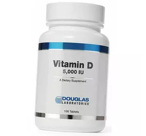Витамин Д3 таблетки, Vitamin D 5000, Douglas Laboratories  100таб (36414053)