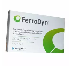 Комплекс для здоровья крови, FerroDyn, Metagenics  30капс (36465009)