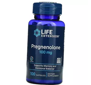 Прегненолон, Pregnenolone 100, Life Extension  100капс (72346033)