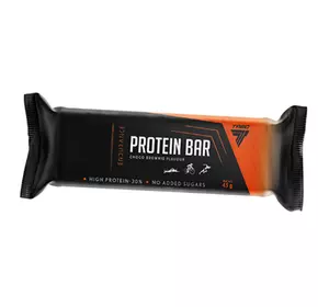 Батончик с высоким содержанием белка, Endurance Protein Bar, Trec Nutrition  45г Шоколадный брауни (14101005)
