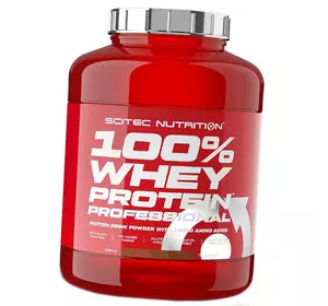 Сывороточный Протеин с пищеварительными ферментами, 100% Whey Protein Prof, Scitec Nutrition  2350г Белый шоколад (29087010)