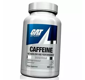 Кофеин в таблетках, Caffeine, GAT Sport  100таб (11129009)