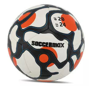 Мяч футбольный профессиональный Hybrid FB-5044 Soccermax  №5 Бело-черно-красный (57569018)