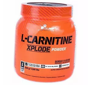 Л Карнитин Тартрат в порошке, L-Carnitine Xplode, Olimp Nutrition  300г Вишня (02283017)