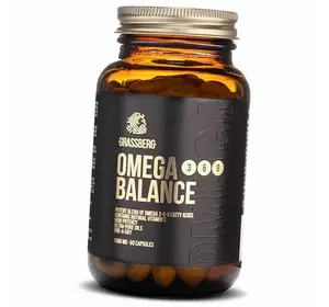 Омега 3-6-9, Omega 3-6-9 Balance, Grassberg  90капс (67515004)