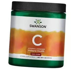 Витамин С порошок, Vitamin C Powder, Swanson  454г (36280049)