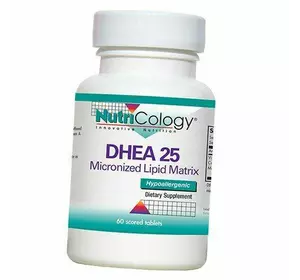 ДГЭА, Дегидроэпиандростерон, DHEA 25, Nutricology  60таб (72373013)