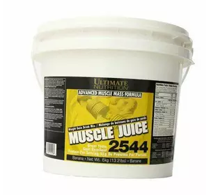 Гейнер, Muscle Juice 2544, Ultimate Nutrition  6000г Банан (30090002)