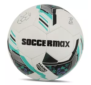 Мяч футбольный Crystal FB-4168 Soccermax  №5 Бело-мятный (57569012)