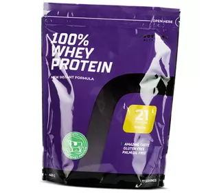 Концентрат Сывороточного Протеина, 100% Whey Protein New Instant Formula, Progress Nutrition  460г Черника (29461004)