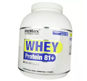 Комплексный Сывороточный Протеин, Whey Protein 81%, FitMax  2250г Двойной шоколад (29141003)