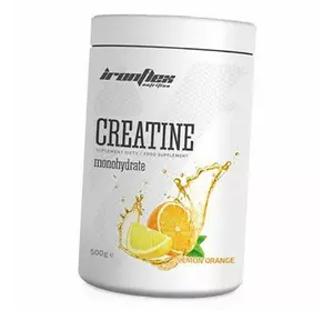 Креатин Моногидрат, Creatine Monohydrate, Iron Flex  500г Апельсин-лимон (31291001)