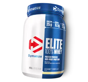 Сывороточный протеин, Elite 100% Whey, Dymatize Nutrition  907г Ваниль (29125007)