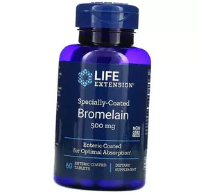 Бромелайн, Specially-Coated Bromelain, Life Extension  60таб (69346003)