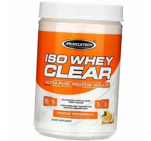 Сверхчистый изолят протеина, ISO Whey Clear, Muscle Tech  500г Апельсин (29098019)