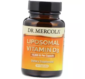 Липосомальный Витамин Д, Liposomal Vitamin D3 10000, Dr. Mercola  30капс (36387030)