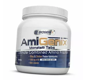 Многокомпонентные Аминокислоты, AmiGenix, Biogenix  300таб (27410001)