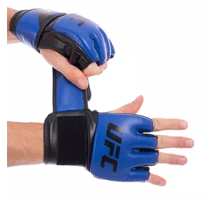 Перчатки для смешанных единоборств MMA Contender UHK-69141 UFC  S/M Синий (37512098)