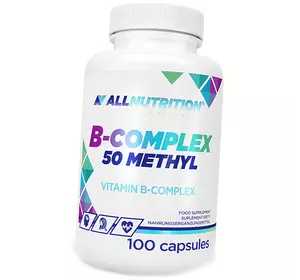 Витамины группы В, B-Complex 50 Methyl, All Nutrition  100капс (36003033)