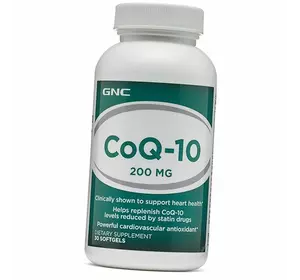Коензим, CoQ-10 200, GNC  30гелкапс (70120008)