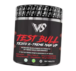 Тестостероновый бустер, Test Bull, V-Shape Supps  180таб (08592001)