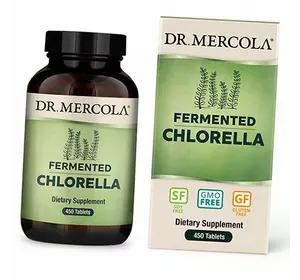 Ферментированная Хлорелла, Fermented Chlorella, Dr. Mercola  450таб (71387013)