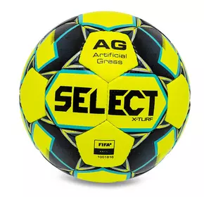 Мяч футбольный X-Turf V23 X-TURF-5YB Select  №5 Желто-синий (57609033)
