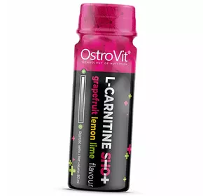 Карнитин, L-Carnitine Shot, Ostrovit  80мл Грейпфрут-лимон-лайм (02250020)