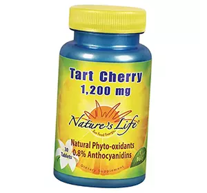 Экстракт дикой вишни, Tart Cherry 1200, Nature's Life  30таб (71454002)