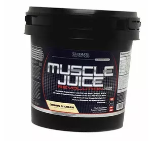 Гейнер для набора веса, Muscle Juice Revolution, Ultimate Nutrition  5000г Печенье-крем (30090001)