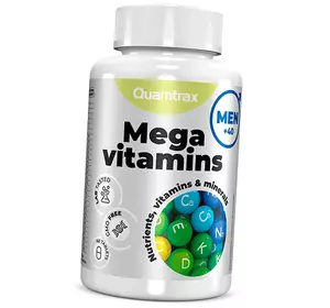 Мультивитаминный комплекс для мужчин, Mega Vitamins for Men, Quamtrax  60таб (36582002)