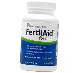 Репродуктивное здоровье мужчин, FertilAid for Men, Fairhaven Health  90капс (36472004)