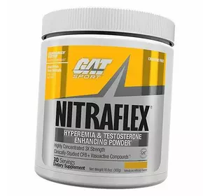 Предтренировочная добавка, Nitraflex, GAT Sport  300г Голубая малина (11129002)