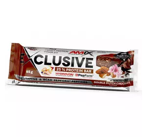 Протеиновый батончик, Exclusive Protein Bar, Amix Nutrition  85г Двойной голландский шоколад (14135002)