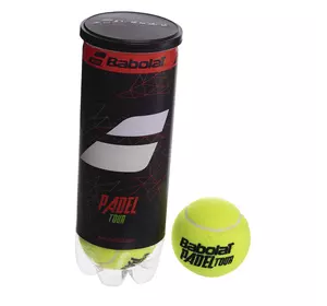 Мяч для падел тенниса Padel Tour X3 BB501063-113 Babolat   Салатовый 3шт (60495031)