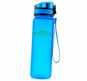 Бутылка для воды Frosted 3038 UZspace  1000мл Ярко-голубой (09520004)