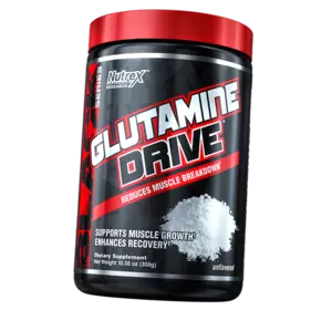 L-Глютамин, Аминокислота для спорта, Glutamine Drive, Nutrex  300г Без вкуса (32152001)