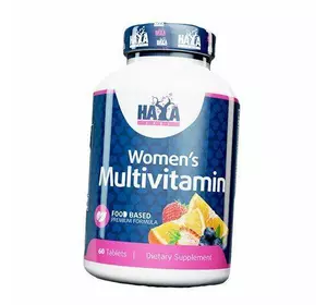 Мультивитамины для женщин, Food Based Women's Multi, Haya  60таб (36405030)