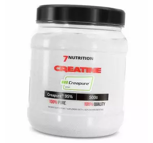 Микронизированный Креатин Моногидрат, Creatine Creapure, 7 Nutrition  500г Без вкуса (31578001)
