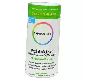 Пробиотики с цельнопищевых продуктов, ProBio Active, Rainbow Light  90вегкапс (69316002)